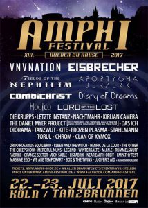 Amphi 2017 - Lineup 21.07.2017 und 22.07.2017