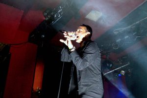 Dirk Ivens (Sonar, The Klinik, Absolute Body Control, Dive), beim Out of Line Weekender 2017