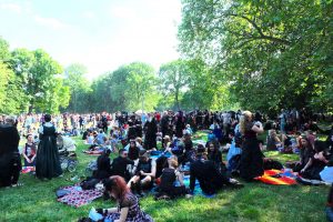 Viktorianisches Picknick auf dem Wave Gotik Treffen 2017 (c) Gothic Empire