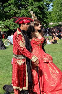 Viktorianisches Picknick auf dem Wave Gotik Treffen 2017 (c) Gothic Empire