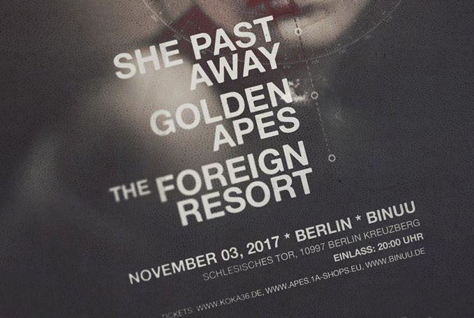 She Past Away / Golden Apes / The Foreign Resort