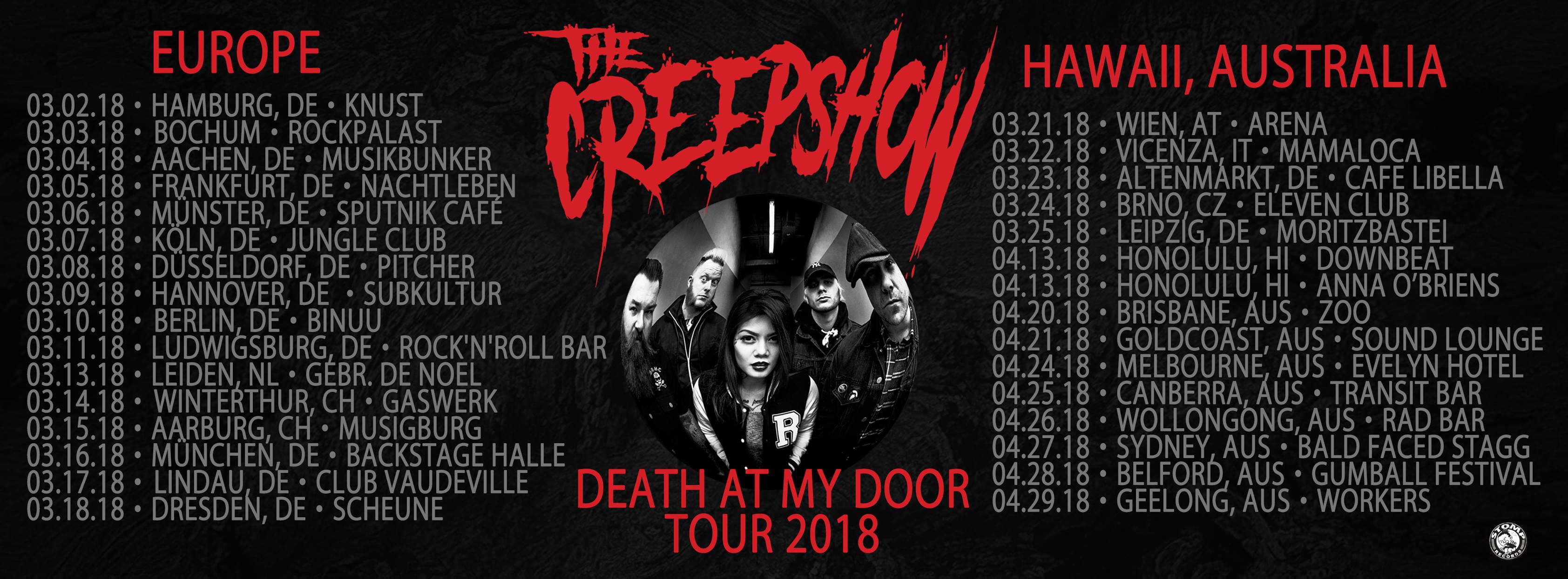 The Creepshow Tour 2018