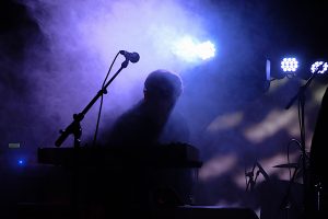 A Projection beim 9. Dark Spring Festival (c) 2018 Michael Budde