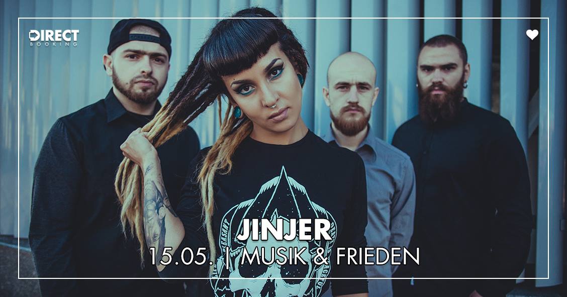 Jinjer treten im Musik und Frieden auf