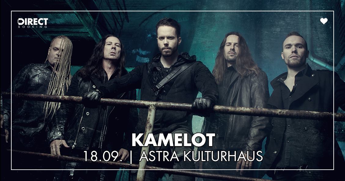 Kamelot spielen am 18.09.2018 im Astra Kulturhaus